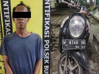 Motor Kurir di Surabaya Digondol Maling Gara-gara Kunci Tak Dicabut