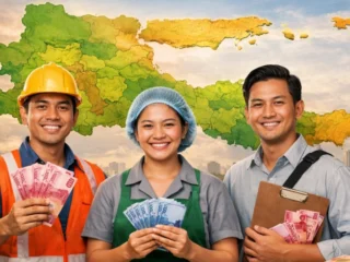 Daftar Besaran UMK Kabupaten Kota di Jawa Timur Tahun 2026