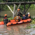 Balita Hilang Tenggelam di Sungai Kalidawir Sidoarjo