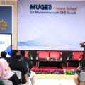 Polres Gresik Sosialisasikan Budaya Tertib Lalu Lintas ke Puluhan Guru