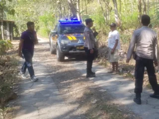 Polres Trenggalek Rutin Patroli ke Kawasan Hutan Cegah Kebakaran