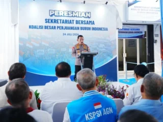 Polri Bentuk Sekretariat Bersama Sekber Perjuangan Buruh