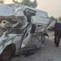 Hiace Kecelakaan di Tol Pandaan, Seorang Warga Sidoarjo dan 6 WNA China Terluka