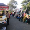 Polresta Malang Kota Sapa Warga Lewat Bakti Kesehatan dan Makan Gratis