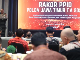 Bidhumas Polda Jatim Gelar Rakor Perkuat Keterbukaan Informasi